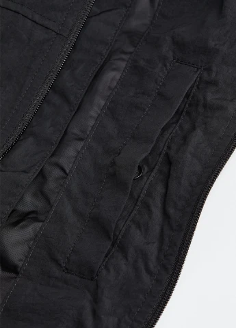 Черная демисезонная ветровка H&M