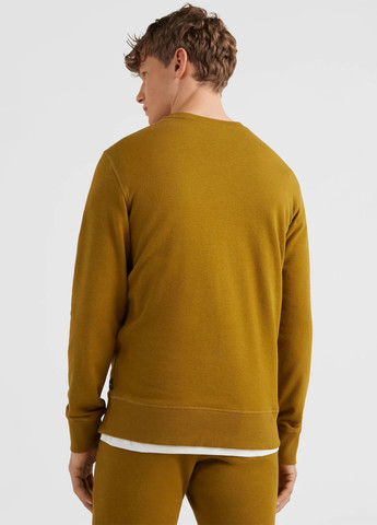 Гірчичний світшот O'Neill напис вишивка (328719787)