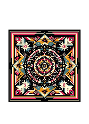 Платок, 90х90 см My Scarf (368110901)