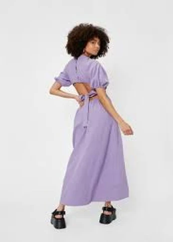 Фіолетова кежуал плаття, сукня Nasty Gal однотонна