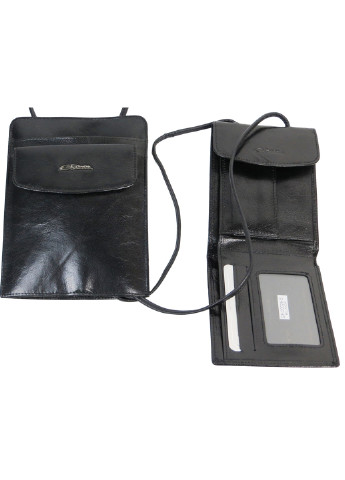 Комплект зі шкіряної сумки та портмоне 16,5х12,5х1(12,5х10х1) см Giorgio Ferretti (254595046)