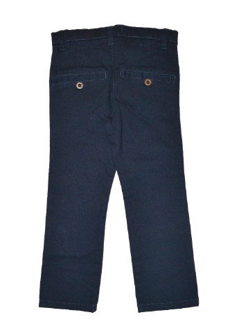 Темно-синие кэжуал демисезонные брюки Young Style