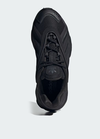 Черные демисезонные кроссовки id9791_2024 adidas OZTRAL