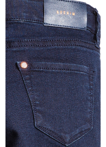 Джинси H&M завужені темно-сині джинсові