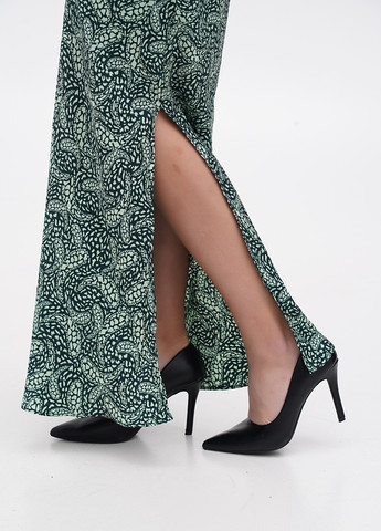 Темно-зеленая кэжуал "турецкие огурцы" юбка Glamorous