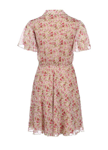 Розовое кэжуал платье LuAnn с цветочным принтом