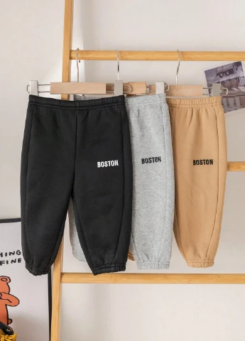 Комбинированные спортивные демисезонные брюки джоггеры SHEIN