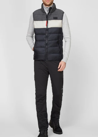 Черный утепленный жилет Man Vest CMP (256501870)