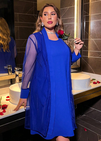 Костюм (сукня, кардиган) SHEIN (331109873)