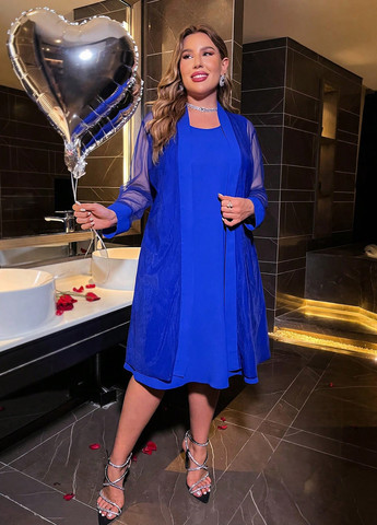 Костюм (сукня, кардиган) SHEIN (331109873)