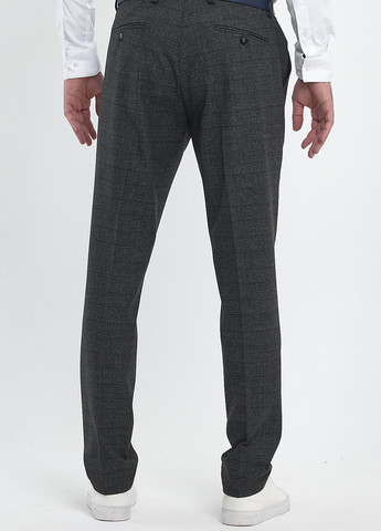 Темно-серые кэжуал, классические демисезонные классические брюки Trend Collection
