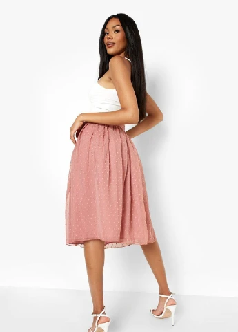 Розовая юбка Boohoo