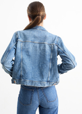 Светло-синяя демисезонная куртка C&A