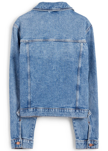 Светло-синяя демисезонная куртка C&A