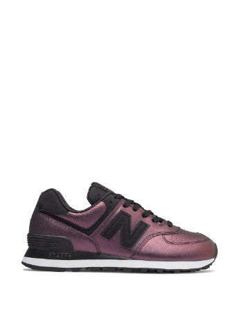 Бордовые всесезонные кроссовки New Balance