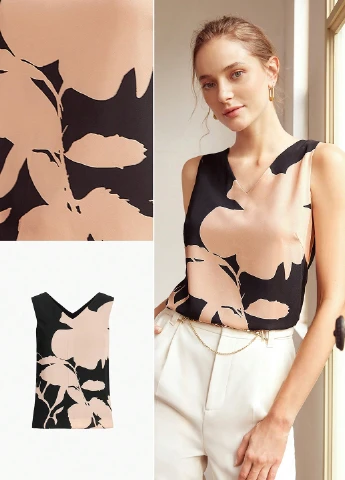 Комбінована блуза SHEIN