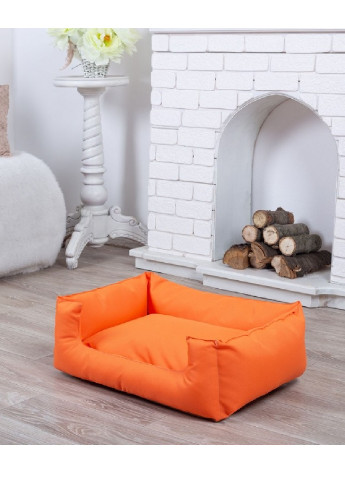 Лежак лежанка для котов и собак спальное место 120х80 см (43577-Нов) Оранжевый Francesco Marconi (252470992)