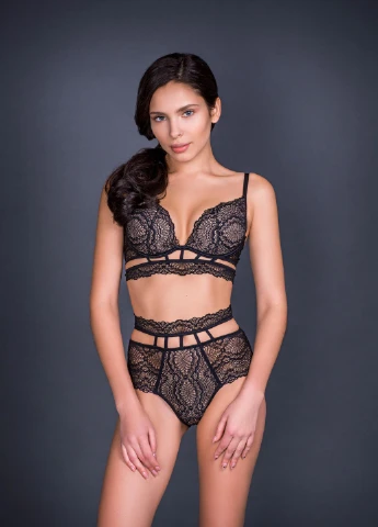 Труси жіночі Gracija-Rim Sharon 36/XS чорно-бежевий 94810 Gracija Rim (256117175)