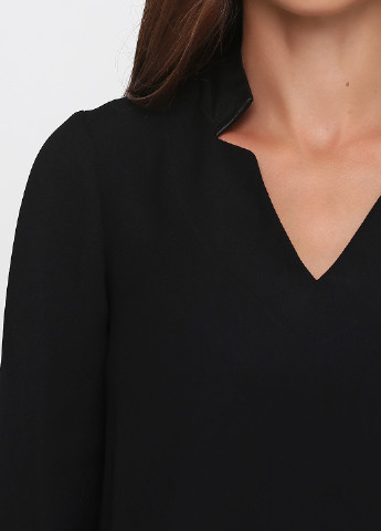 Черная демисезонная блуза Zapa