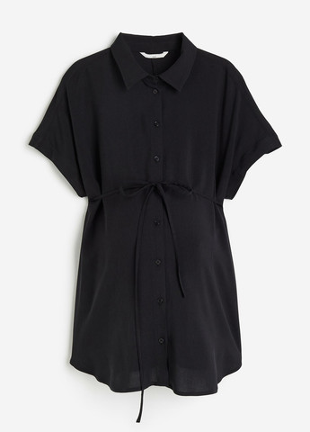 Чёрная блуза для беременных H&M