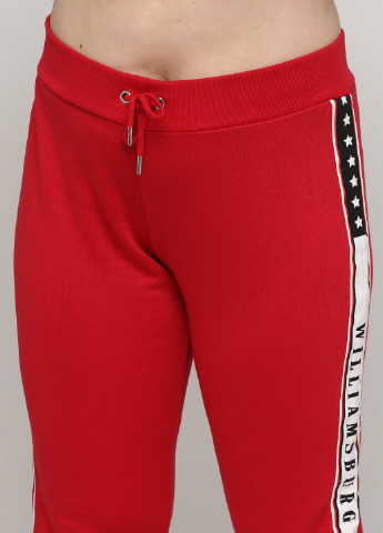 Красные спортивные демисезонные джоггеры брюки New Look