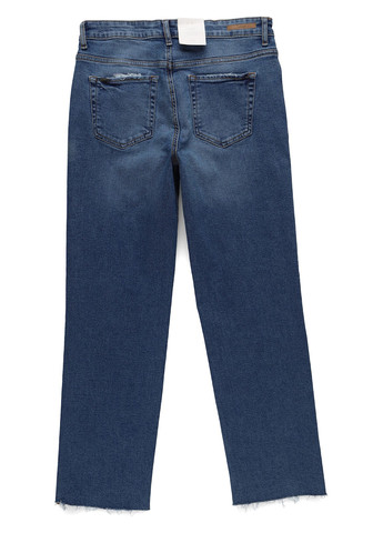 Синие демисезонные прямые джинсы B.Young