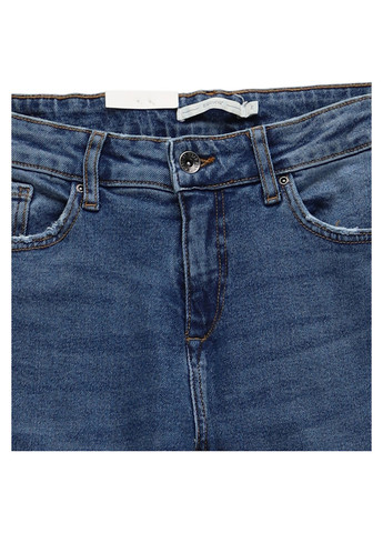 Синие демисезонные прямые джинсы B.Young