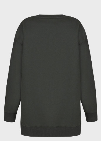 Хаки свитшот PRPY однотонный без декора (257007876)