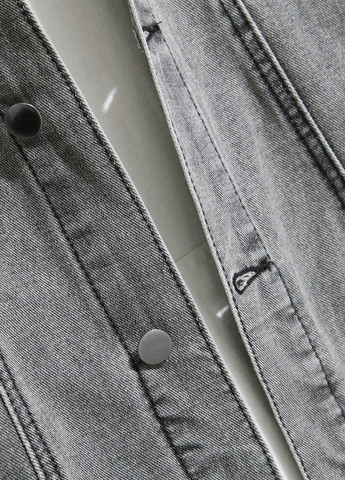 Серая демисезонная куртка SHEIN