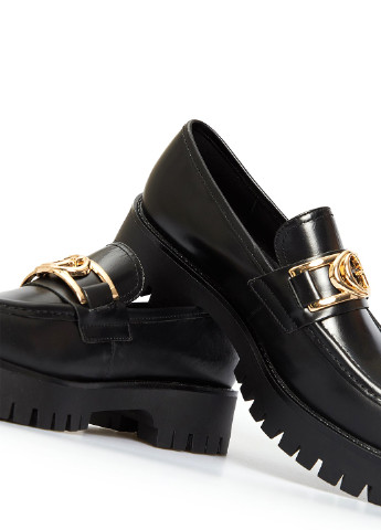 Guess Туфлі лофери чорний з натуральна шкіра, сша — демісезон (255252943)