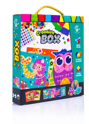 Набір для творчості "Creative Box. Сова" VT4433-08 (укр) Vladi toys (255918007)