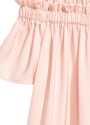 Бледно-розовая блуза H&M