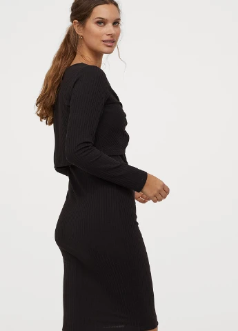 Чорна кежуал сукня H&M