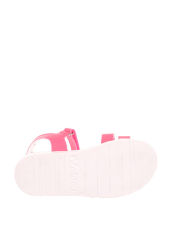 Кислотно-розовые кэжуал сандалии Naturino на липучке