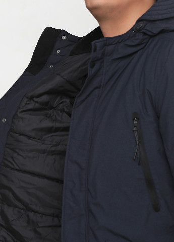 Темно-синяя демисезонная куртка Tom Tailor
