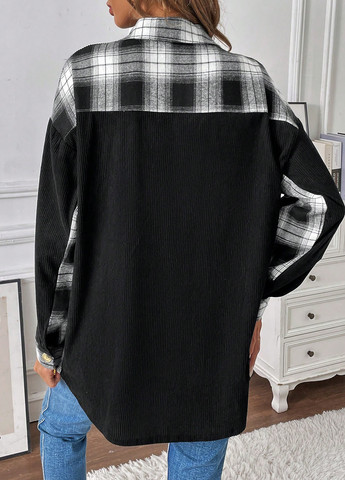 Куртка-рубашка SHEIN (332810942)