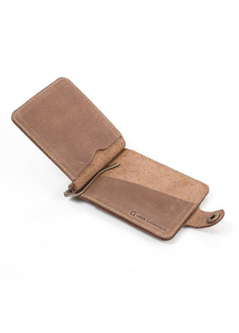 Мужской кожаный зажим для купюр 10,5х7,5х0,5 см DNK Leather (250097176)