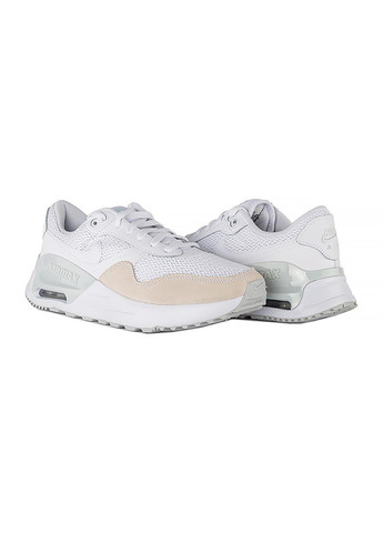 Белые демисезонные кроссовки dm9537-101 Nike AIR MAX SYSTM