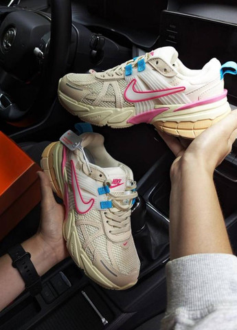 Кросівки No Brand V2K Runtekk бежеві демісезони (317573962)