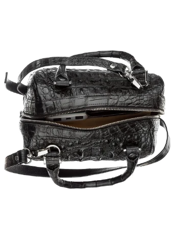 Жіноча сумка з натуральної шкіри крокодила 21,5х16х15 см Crocodile leather (253490576)