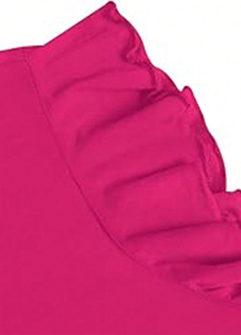 Фуксиновое (цвета Фуксия) кэжуал платье силуэтная SHEIN однотонное