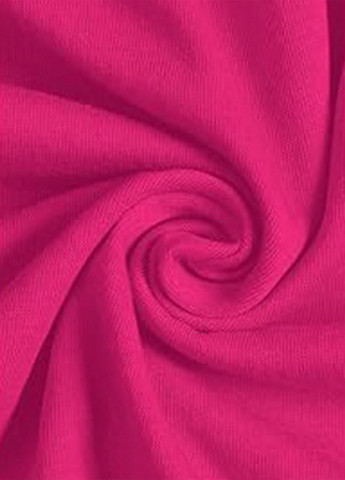 Фуксиновое (цвета Фуксия) кэжуал платье силуэтная SHEIN однотонное