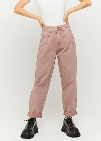 Джинсы Basic Trousers - HIGH WAIST SLOUCHY Tally Weijl - (228499701)