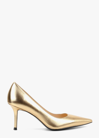 Le'BERDES Туфлі туфлі-човники золотий з натуральна шкіра, україна — демісезон (322646209)