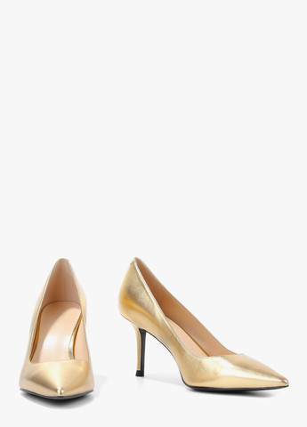 Le'BERDES Туфлі туфлі-човники золотий з натуральна шкіра, україна — демісезон (322646209)