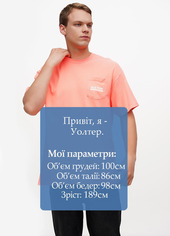 Кислотно-оранжевая футболка Comfort Colors