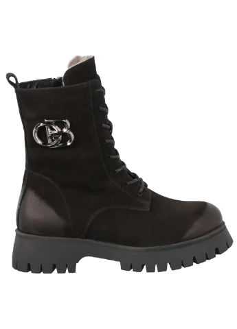 Жіночі зимові черевики на низькому ходу 197698 Buts (251462959)