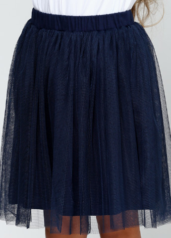 Темно-синяя кэжуал однотонная юбка Vidoli мини