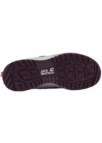 Серые спортивные, кэжуал зимние ботинки Jack Wolfskin