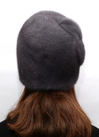 Жіноча норкова зимова шапка Меховой Стиль шарик листочки (211521268)